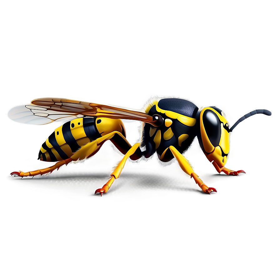 Realistic Wasp Image Png 7 PNG image