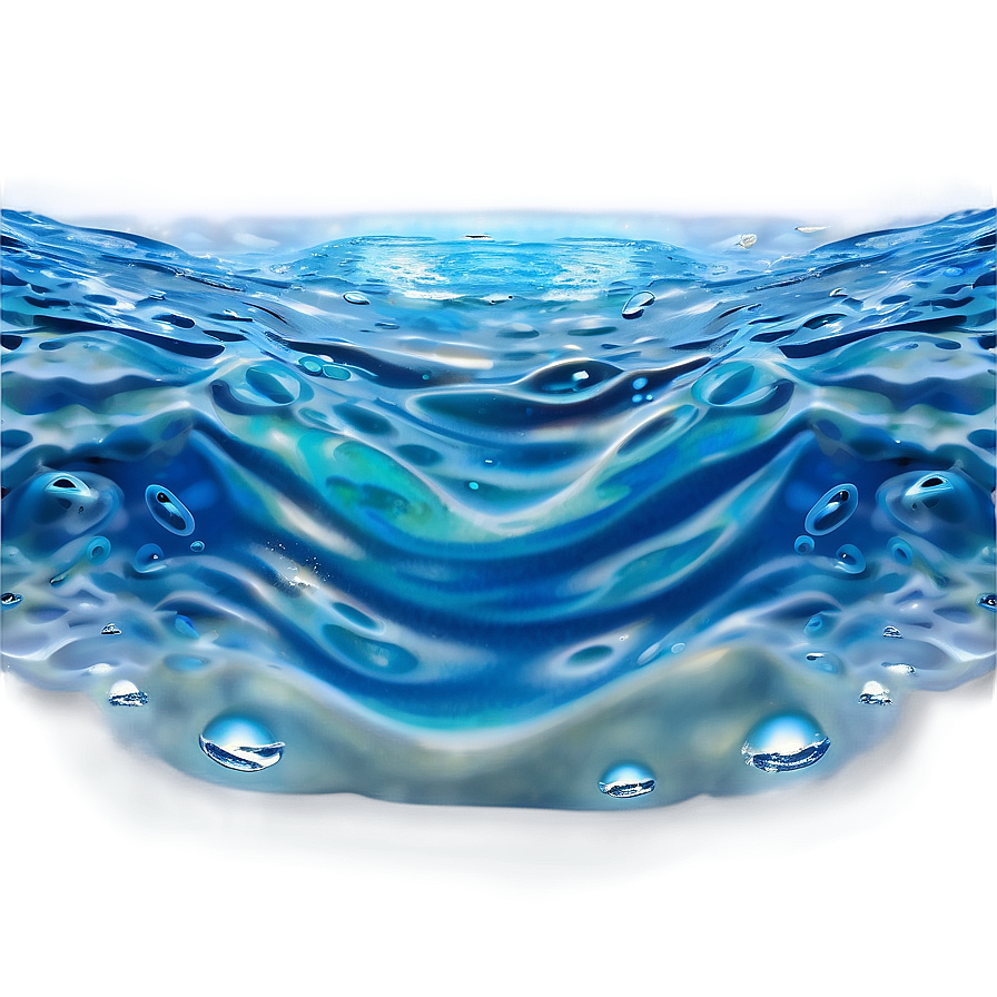 Realistic Water Waves Png 06262024 PNG image