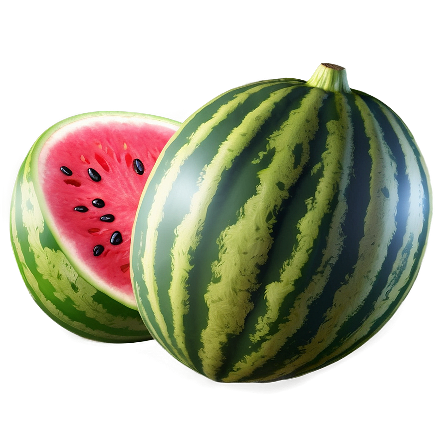 Realistic Watermelon Png Pwc PNG image