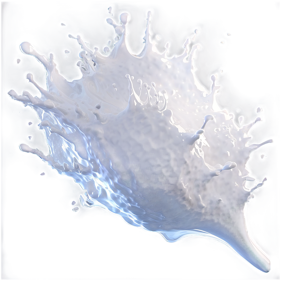 Realistic White Splash Png Hyw PNG image