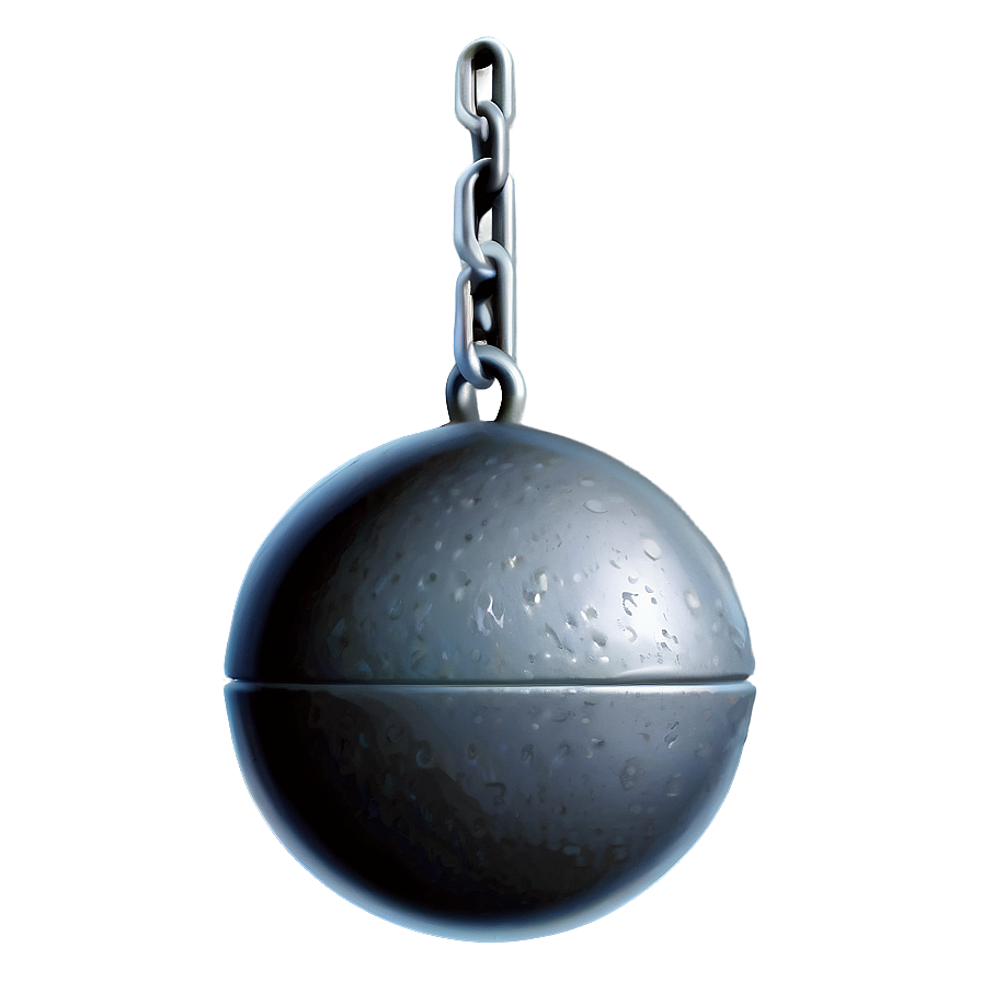 Realistic Wrecking Ball Illustration Png Iel80 PNG image