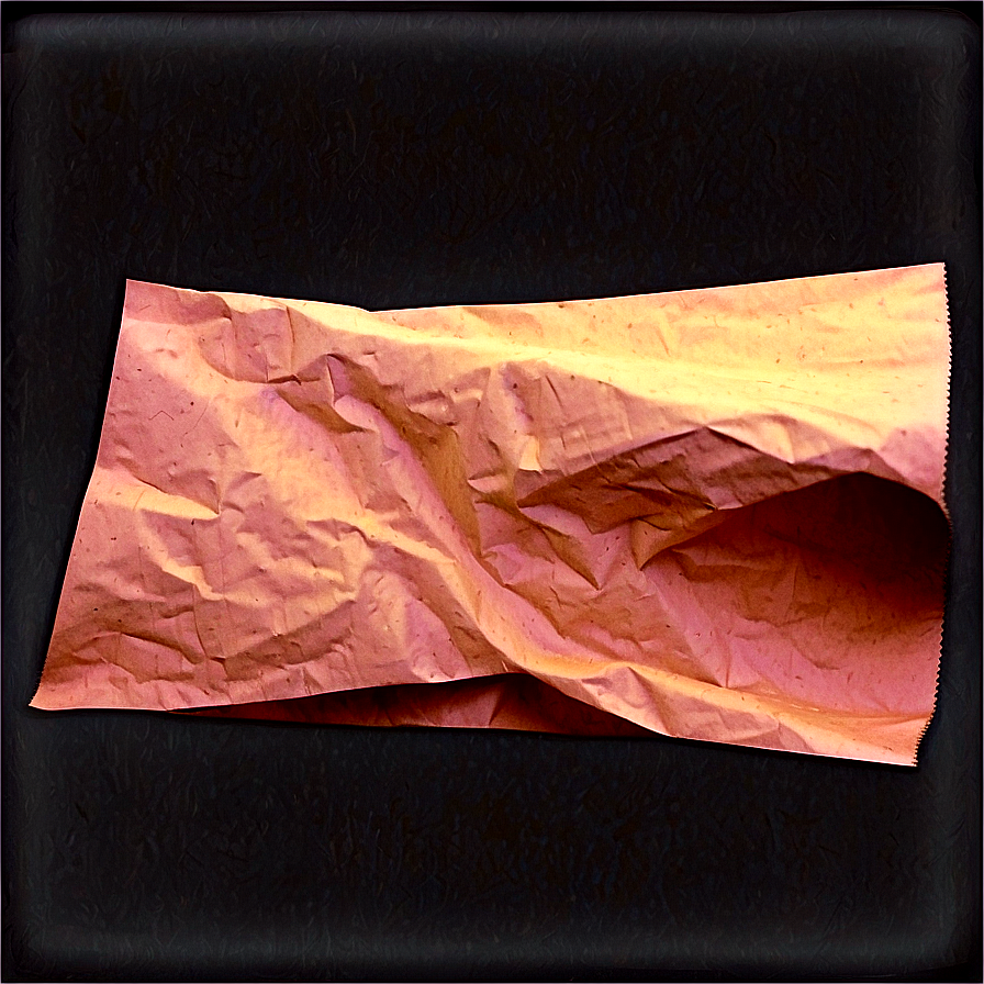 Realistic Wrinkled Paper Effect Png 32 PNG image