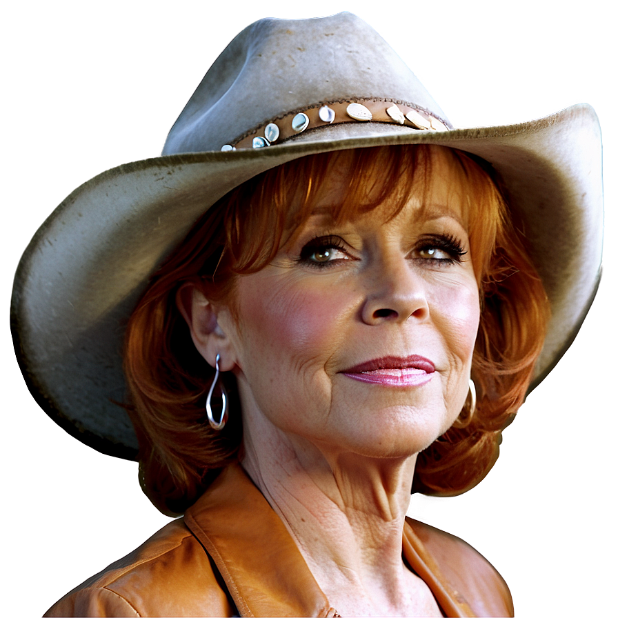 Reba Mcentire In Cowboy Hat Png Cdp69 PNG image