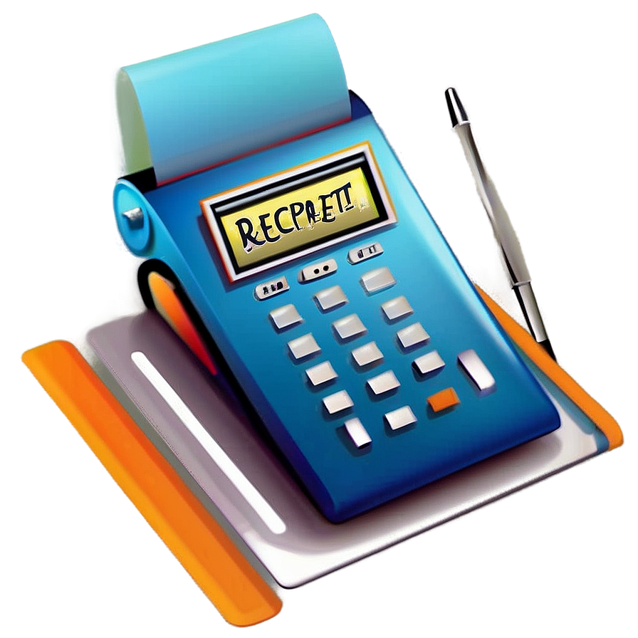 Receipt Register Png Dac PNG image