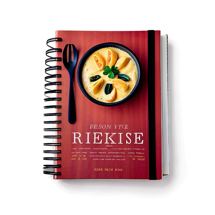 Recipe Cookbook Design Png Txj PNG image