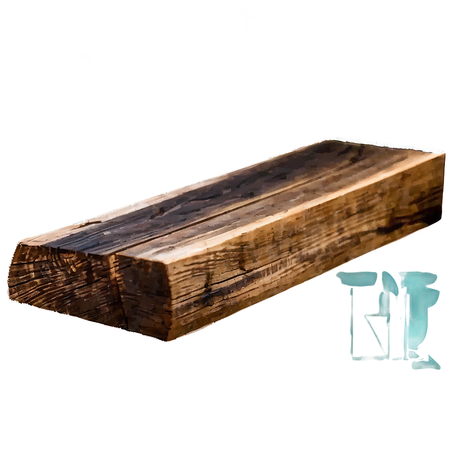 Reclaimed Wood Post Png 06272024 PNG image