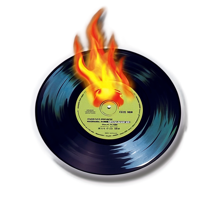 Record On Fire Png 05242024 PNG image