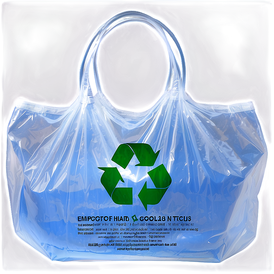 Recyclable Plastic Bag Png 05252024 PNG image