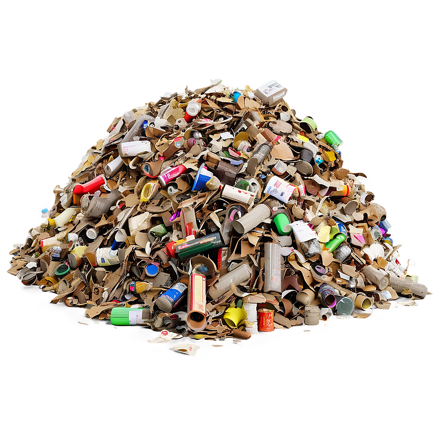 Recyclable Waste Pile Png Jns8 PNG image