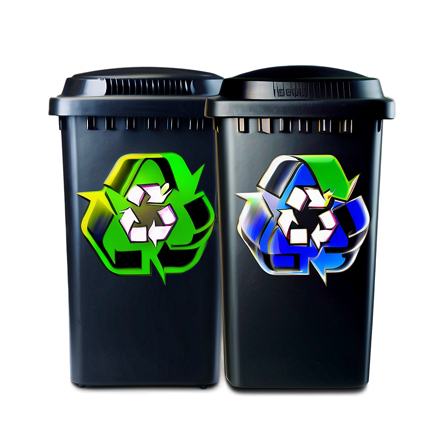 Recycle Bin Set Png Gvq85 PNG image