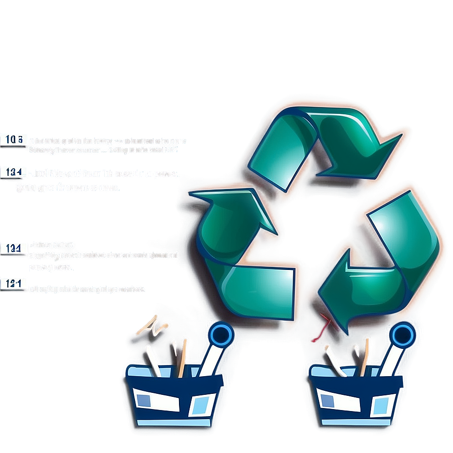 Recycle Process Infographic Png Fnx PNG image