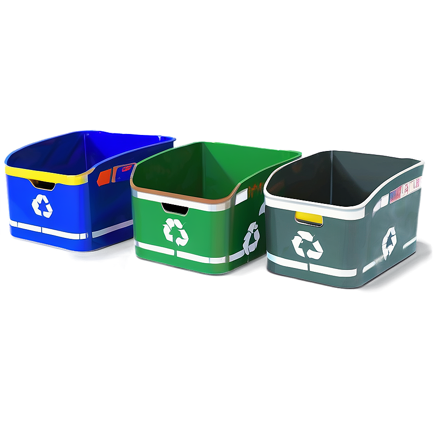 Recycling Bin With Compartment Png 99 PNG image