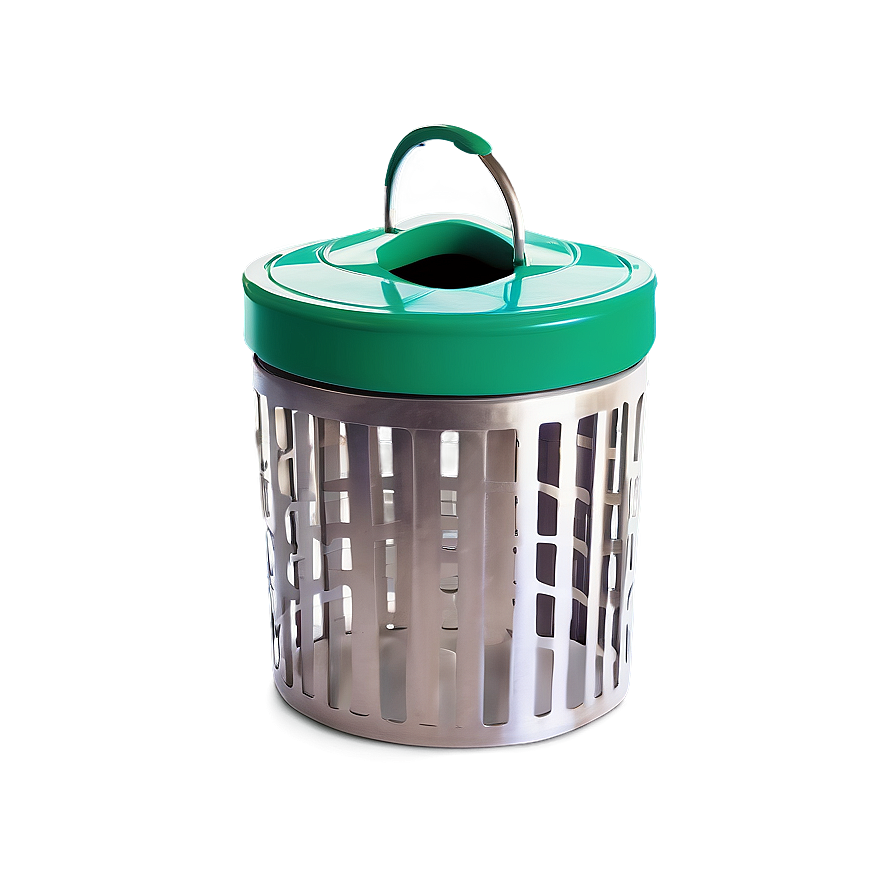 Recycling Bin With Handle Png 06212024 PNG image