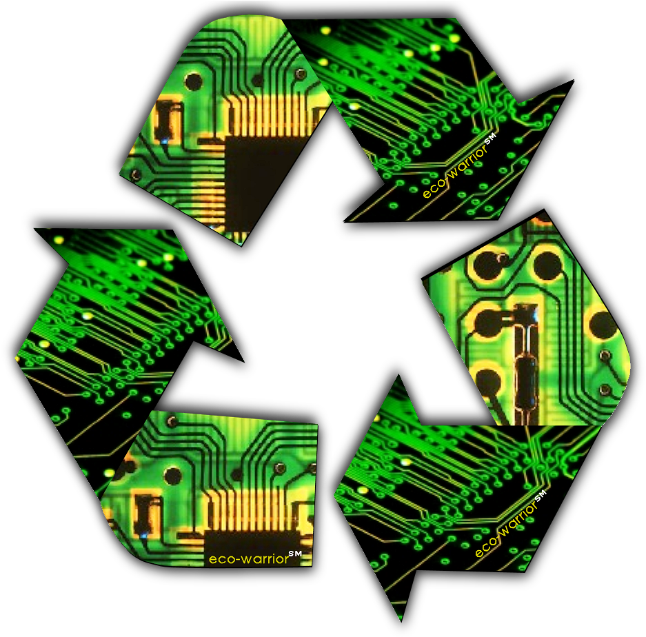 Recycling Electronics Circuit Board PNG image