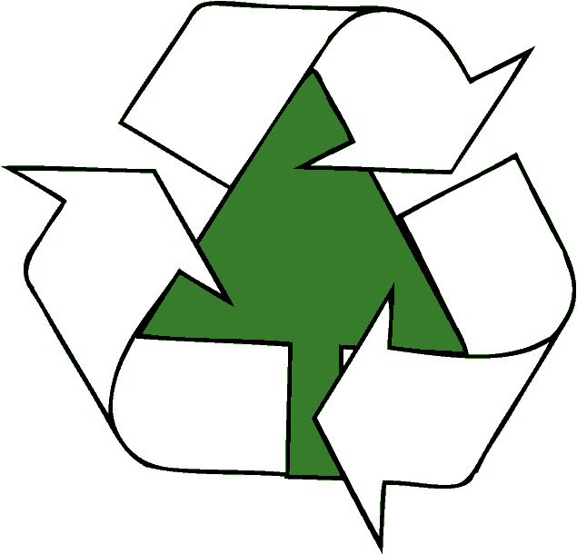 Recycling Symbol Green Arrow PNG image