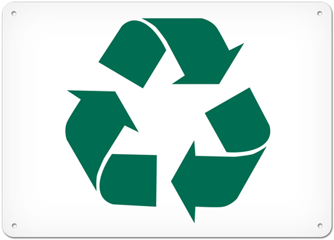 Recycling Symbol Sign PNG image