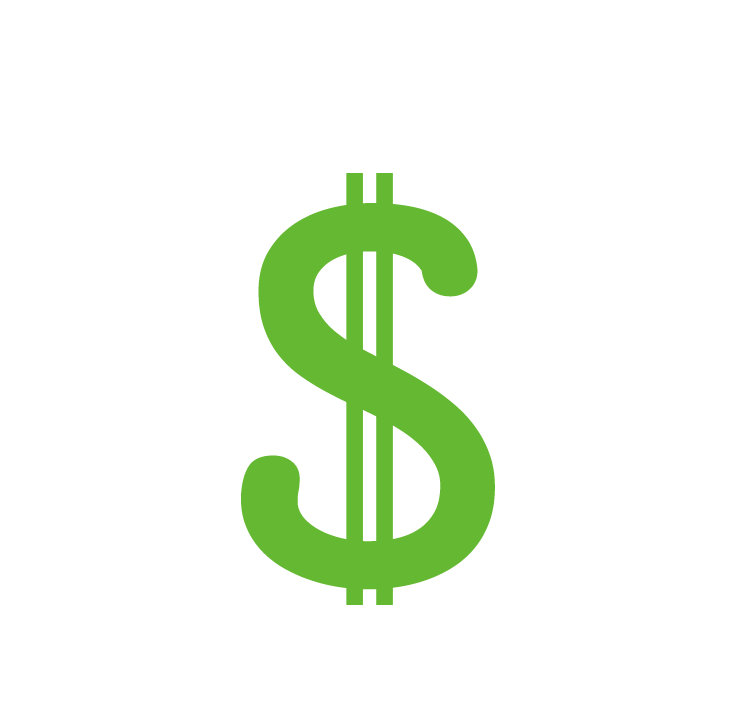 Recycling Symbolwith Dollar Sign PNG image