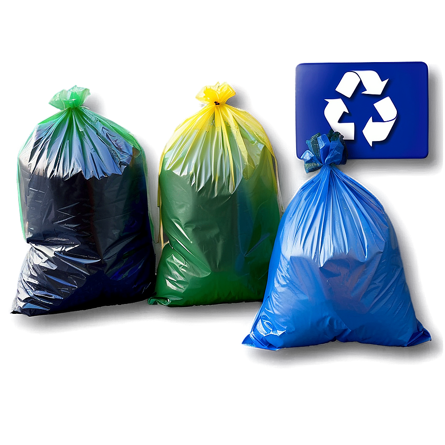 Recycling Trash Bags Png 81 PNG image