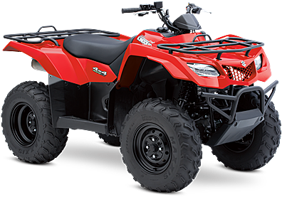 Red A T V Offroad Vehicle PNG image