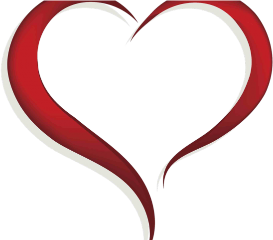 Red Abstract Heart Transparent Background PNG image