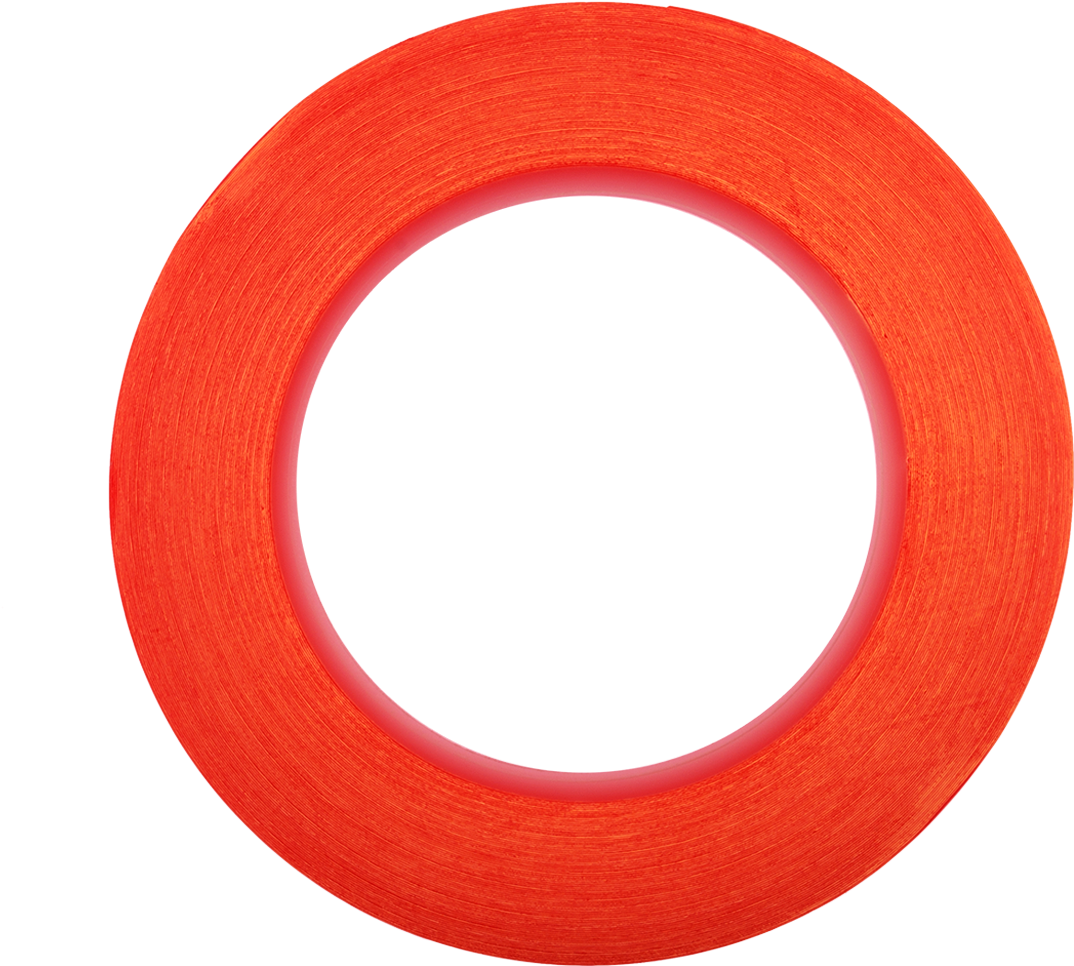 Red Adhesive Tape Roll PNG image