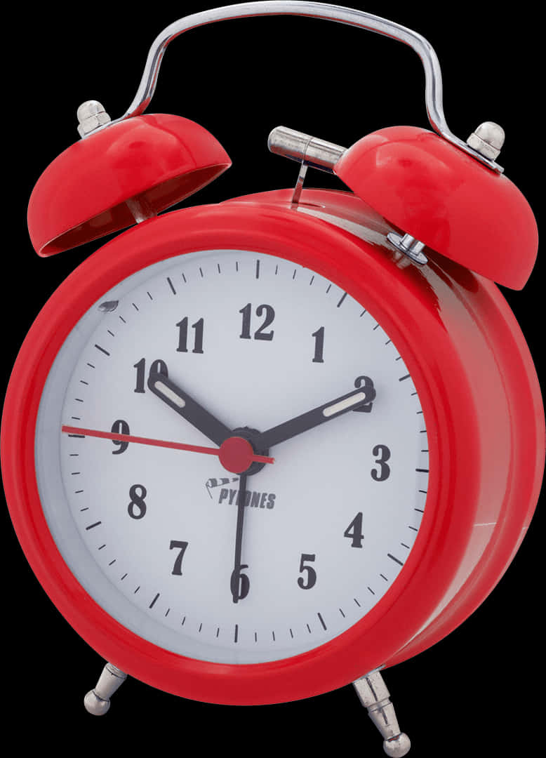 Red Alarm Clock PNG image