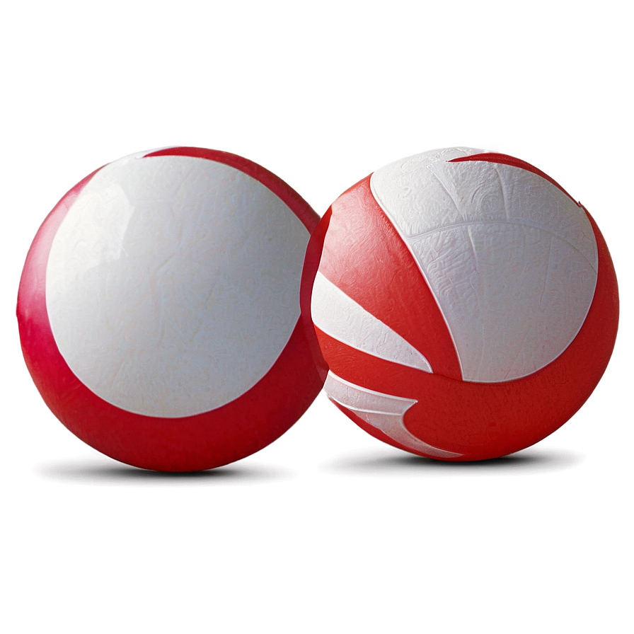 Red And White Beach Ball Png Cxa17 PNG image