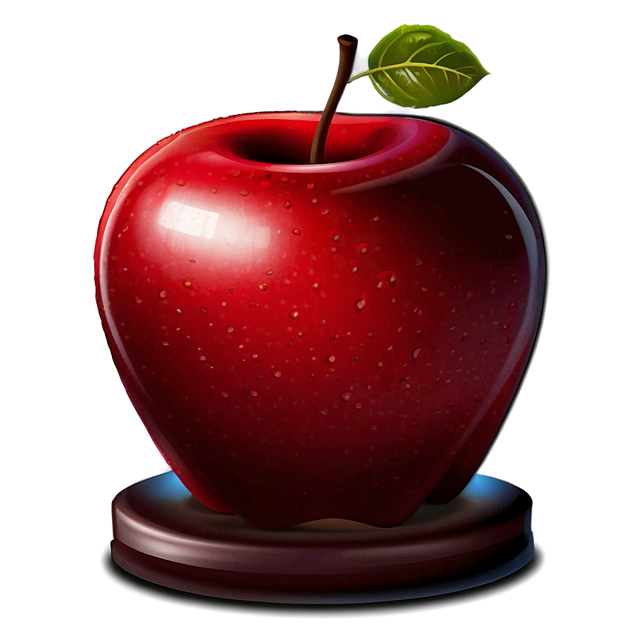 Red Apple Cartoon Png Ril31 PNG image