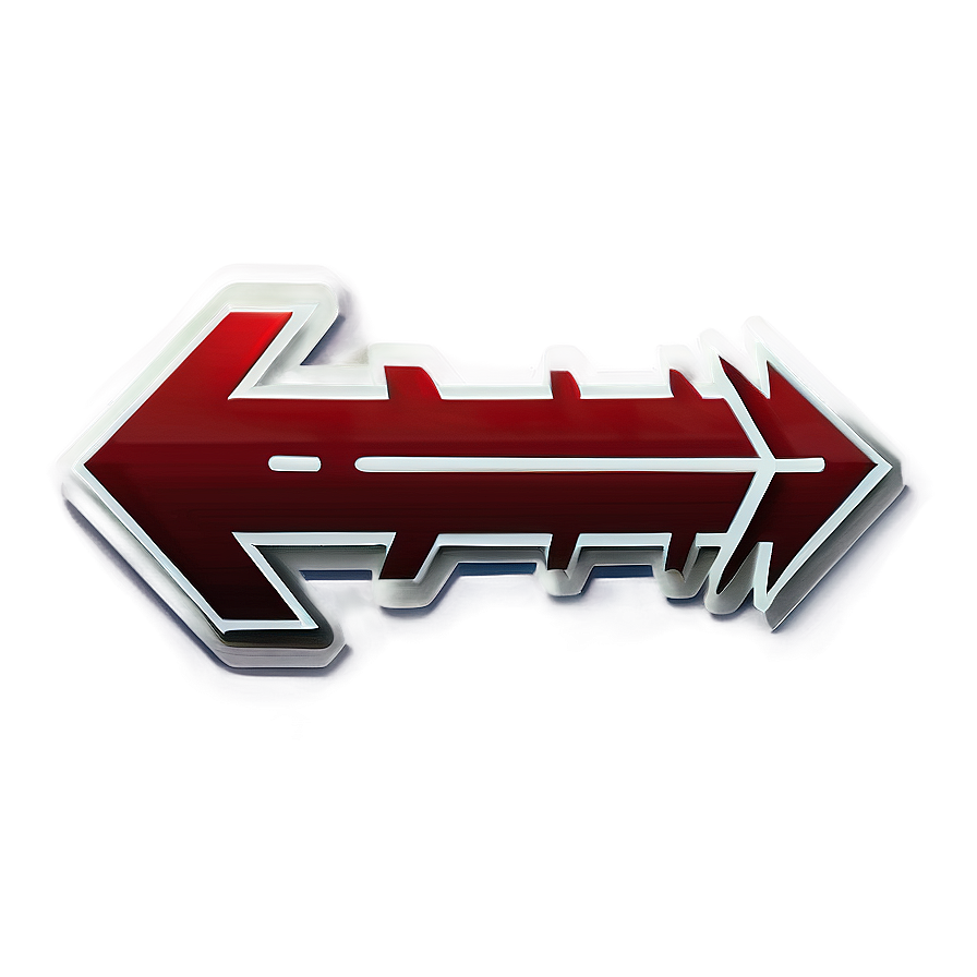 Red Arrow Badge Png Pnm PNG image
