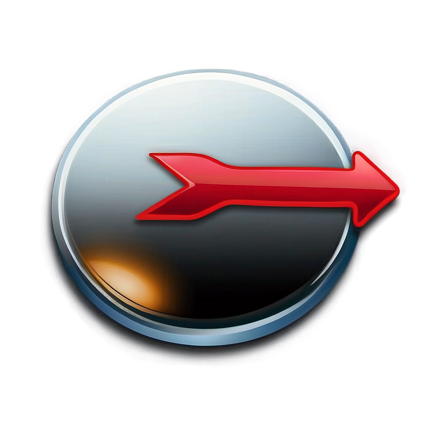 Red Arrow Button Transparent Png Oso54 PNG image