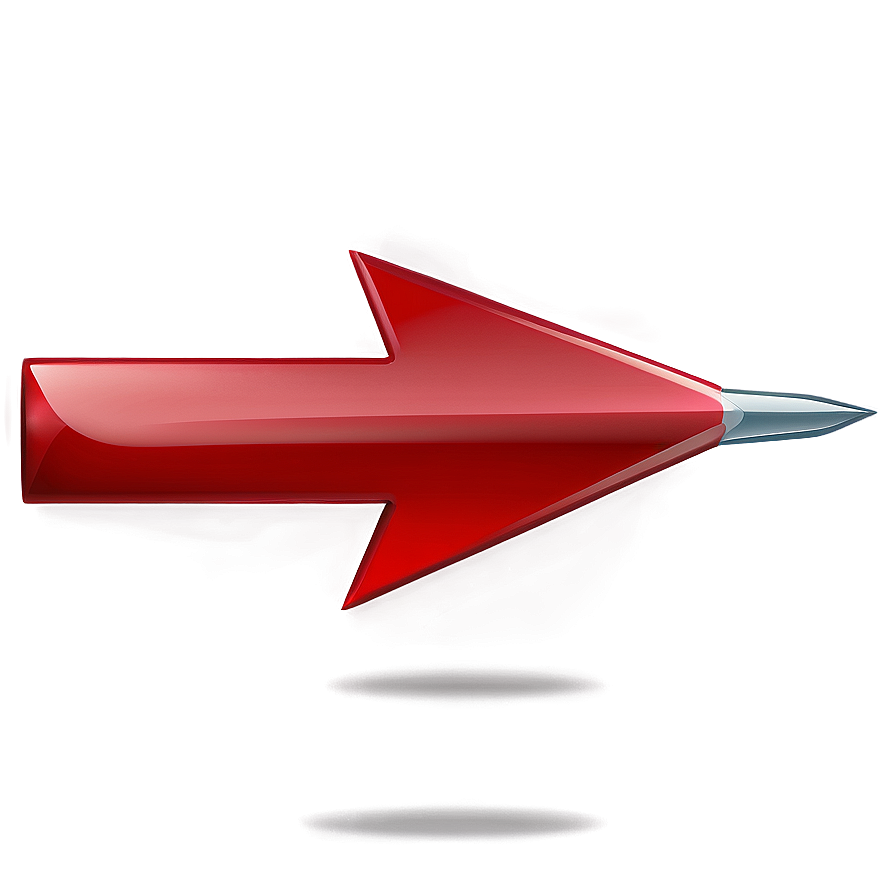 Red Arrow For Mobile Apps Png 04302024 PNG image