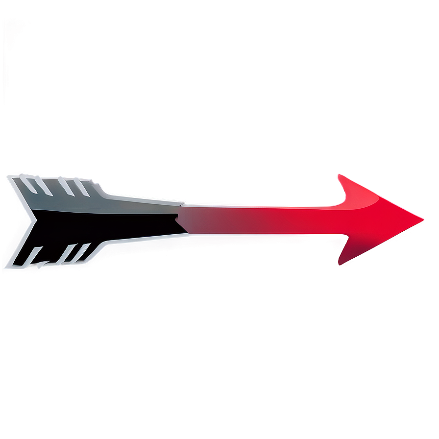 Red Arrow Transparent Png Clipart 05262024 PNG image