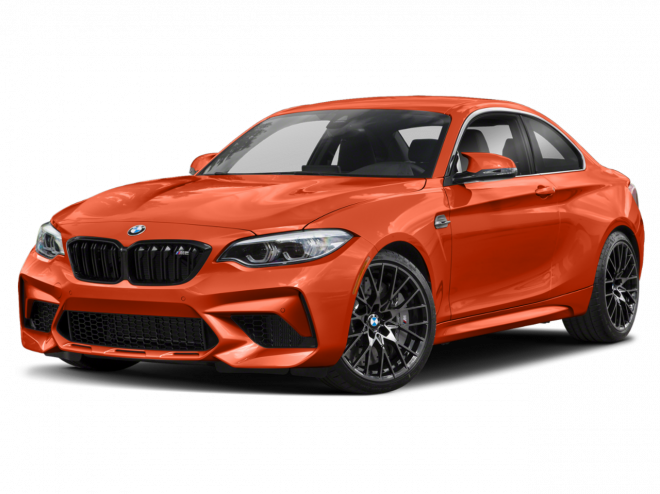 Red B M W M2 Coupe Side View PNG image