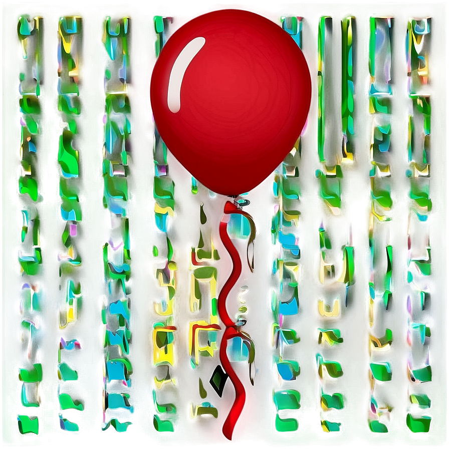 Red Balloons A PNG image