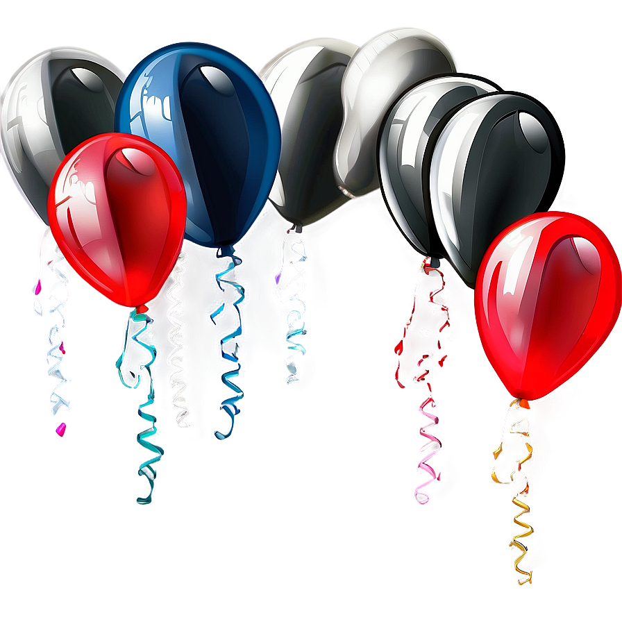 Red Balloons Png Arj95 PNG image