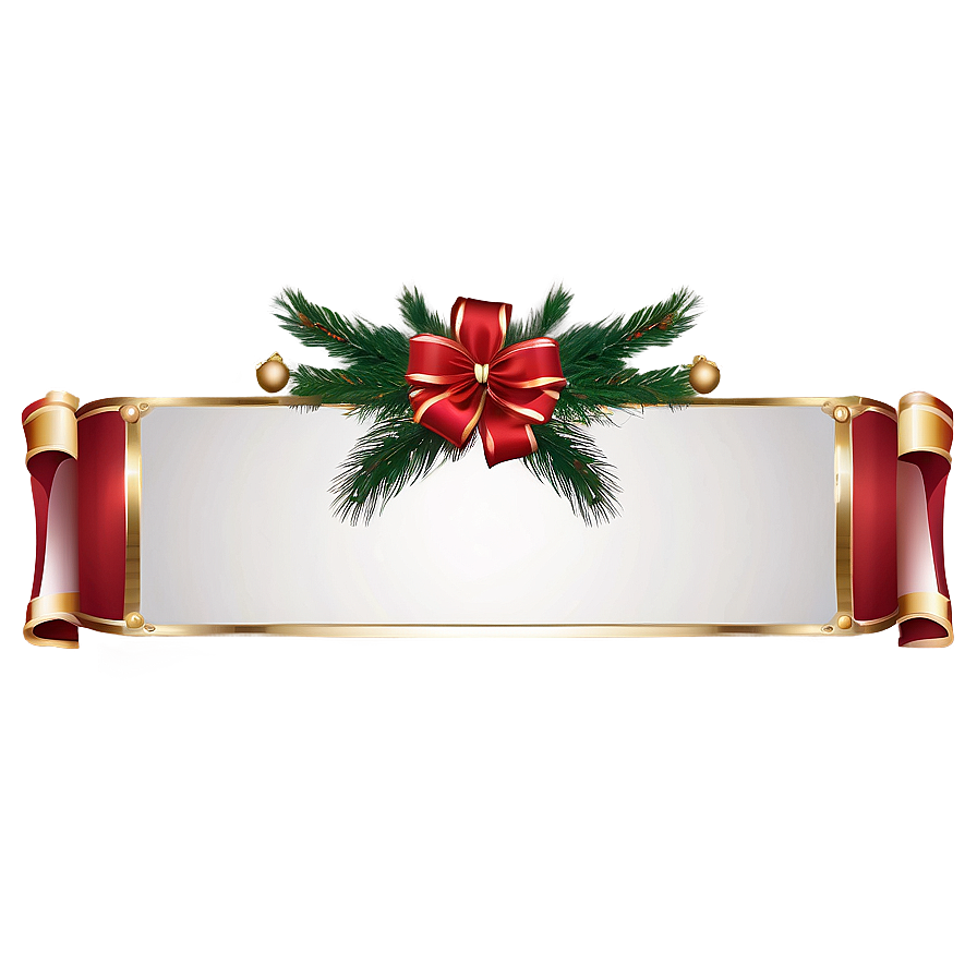 Red Banner For Holiday Season Png Ocq PNG image