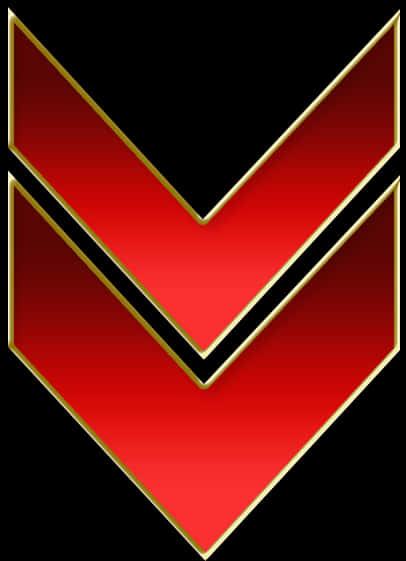 Red Black Arrow Logo PNG image