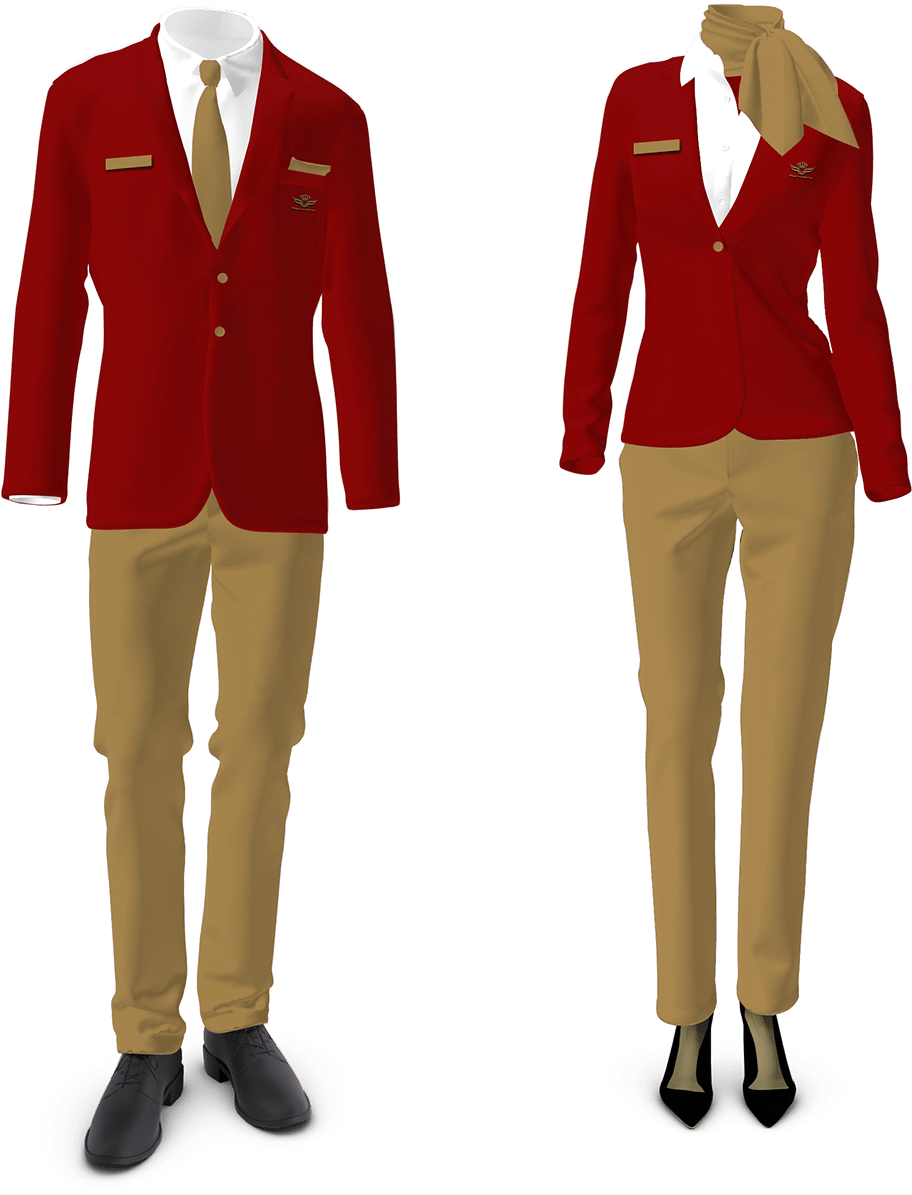 Red Blazer Uniforms PNG image