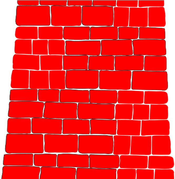 Red Brick Wall Texture PNG image