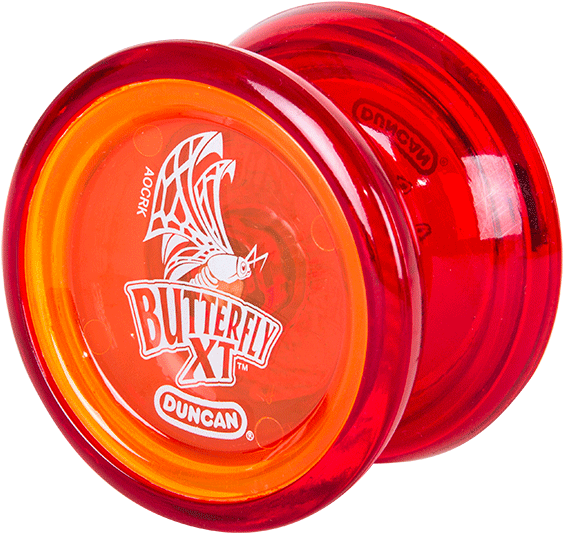 Red Butterfly Yo Yo Duncan X T PNG image