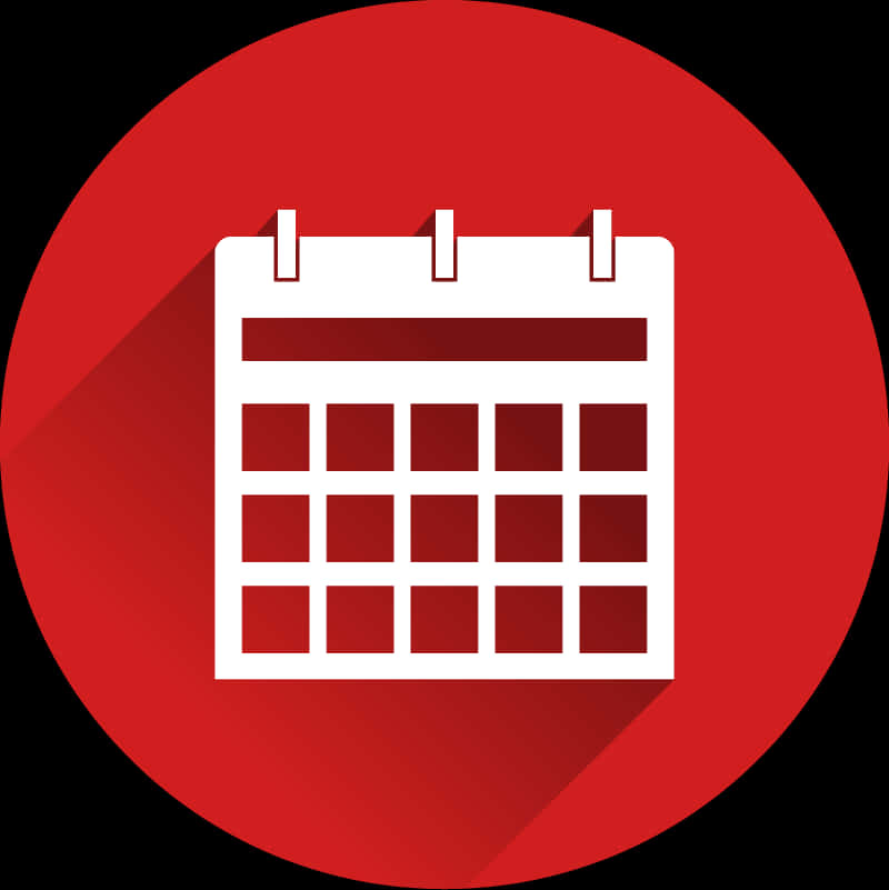 Red Calendar Icon PNG image