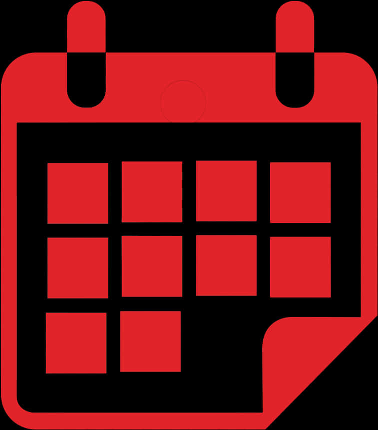 Red Calendar Icon PNG image