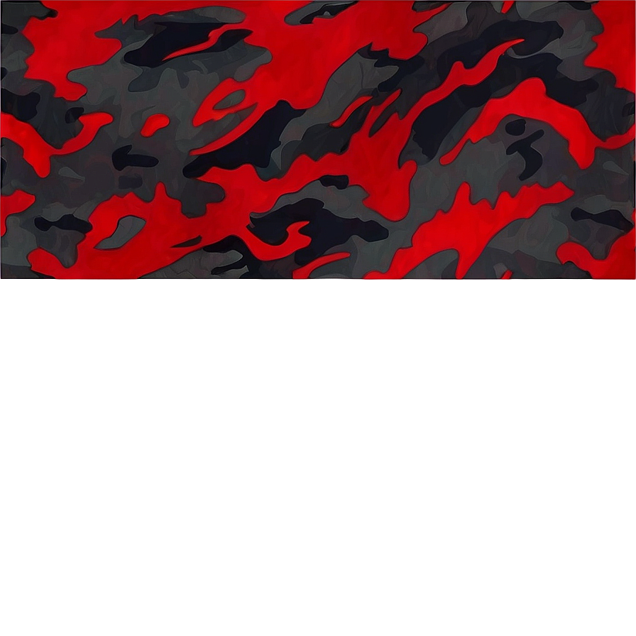 Red Camo Design Png Pkq66 PNG image