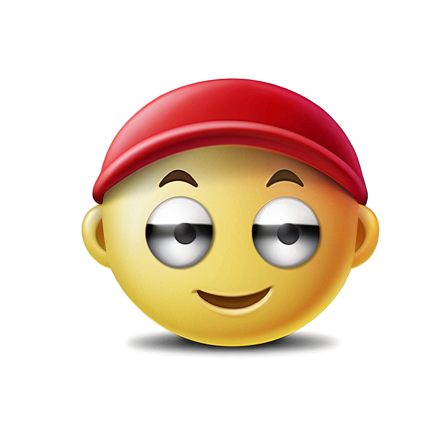 Red Cap Emoji Png 37 PNG image