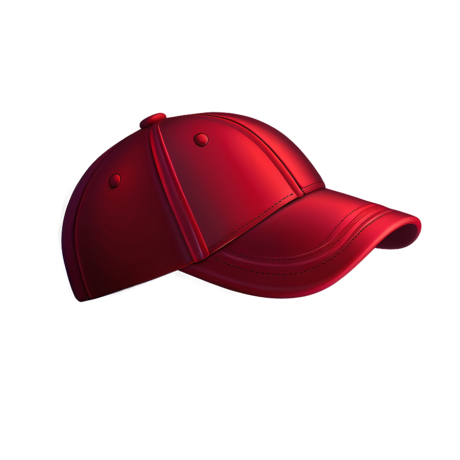 Red Cap Emoji Png Sad PNG image