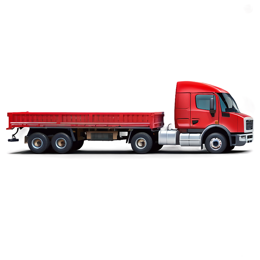 Red Cargo Truck Png Mdv20 PNG image