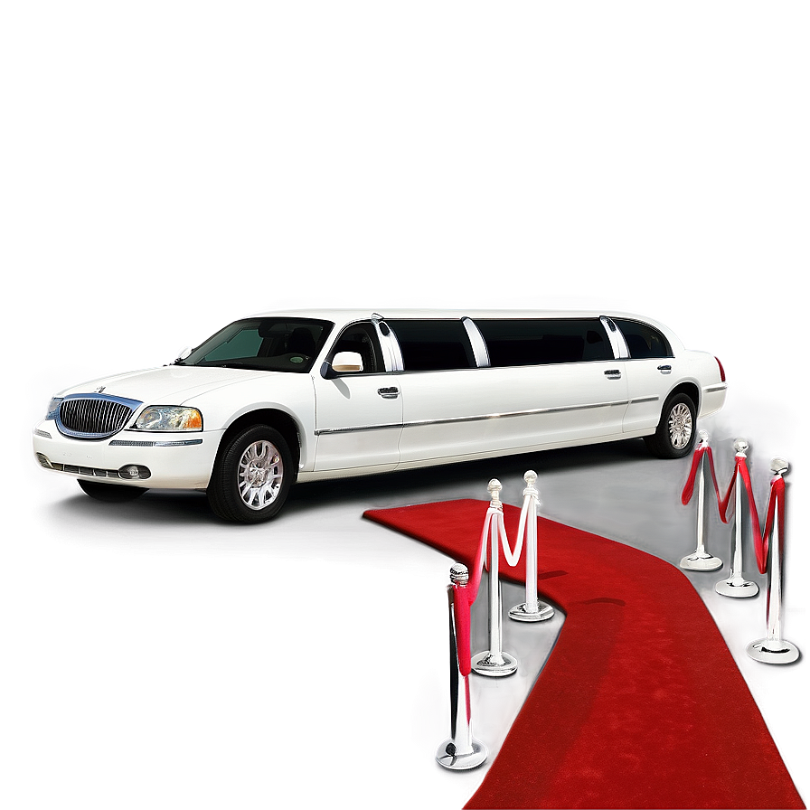 Red Carpet Limo Png Sxu8 PNG image