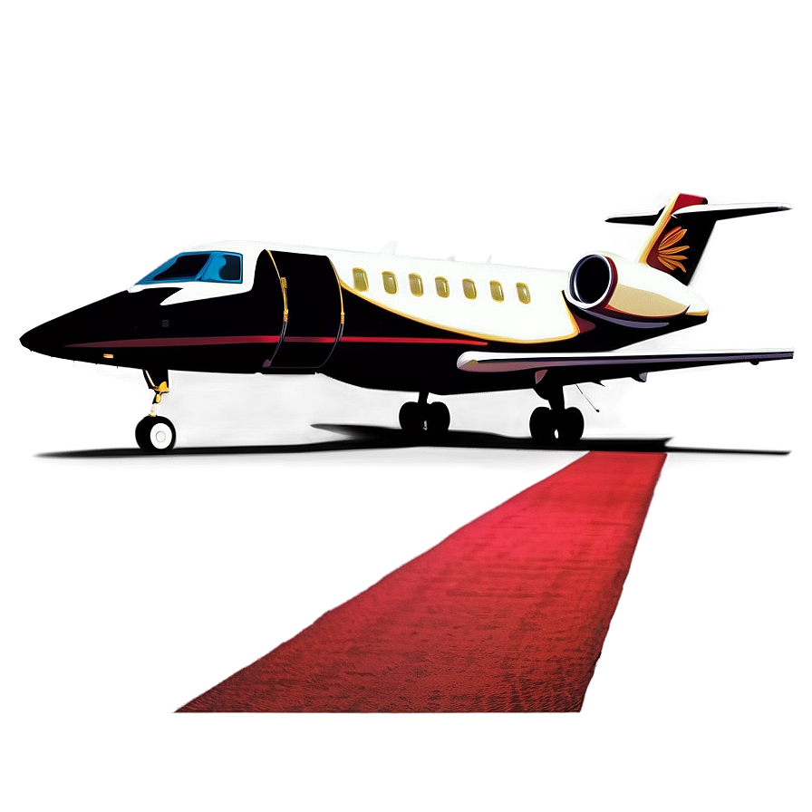 Red Carpet Private Jet Png 42 PNG image