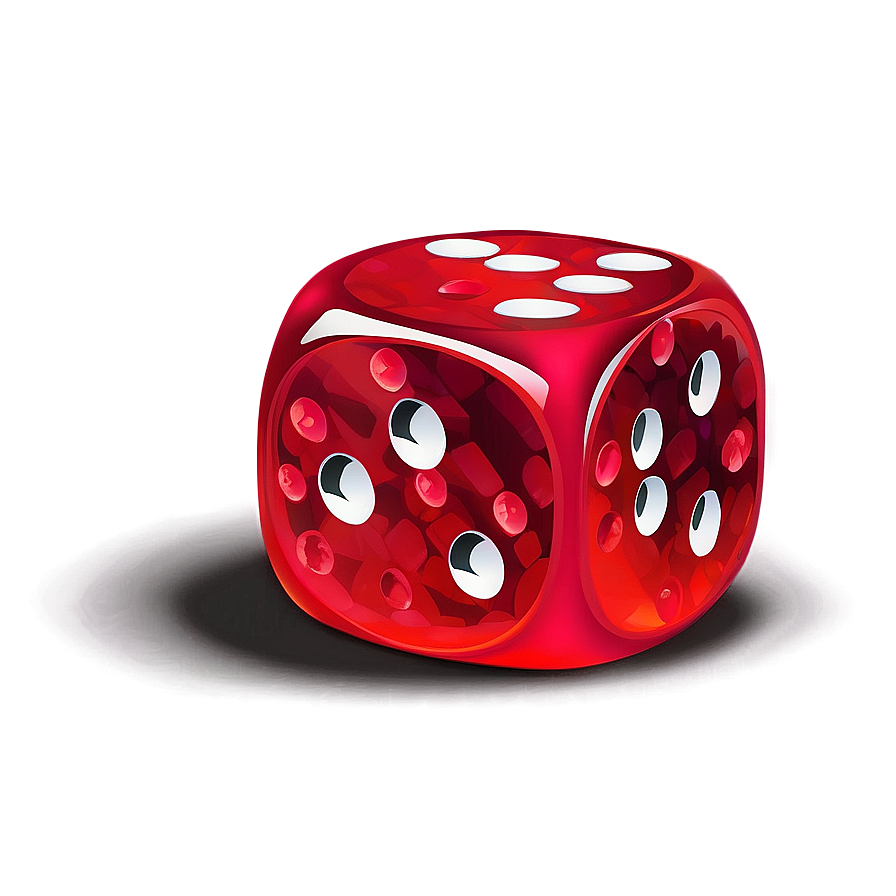 Red Casino Dice Png Qmp PNG image