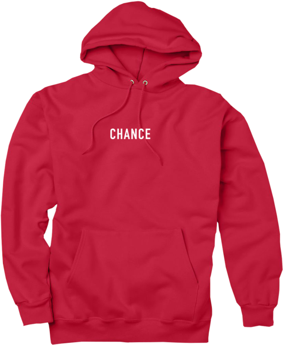 Red Chance Hoodie Merchandise PNG image
